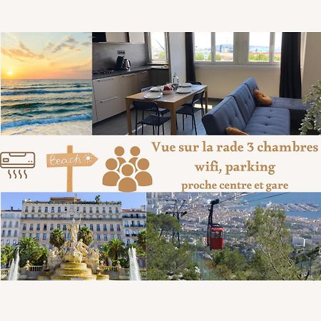 Tout Confort Toulon Centre Appartement 3 Chambres, Vue Sur La Rade 外观 照片