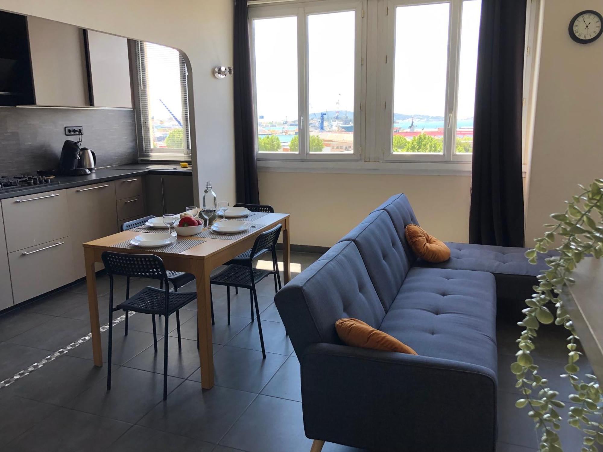 Tout Confort Toulon Centre Appartement 3 Chambres, Vue Sur La Rade 外观 照片
